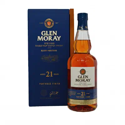 Glen Moray 21 Year Old, Portwood Finish